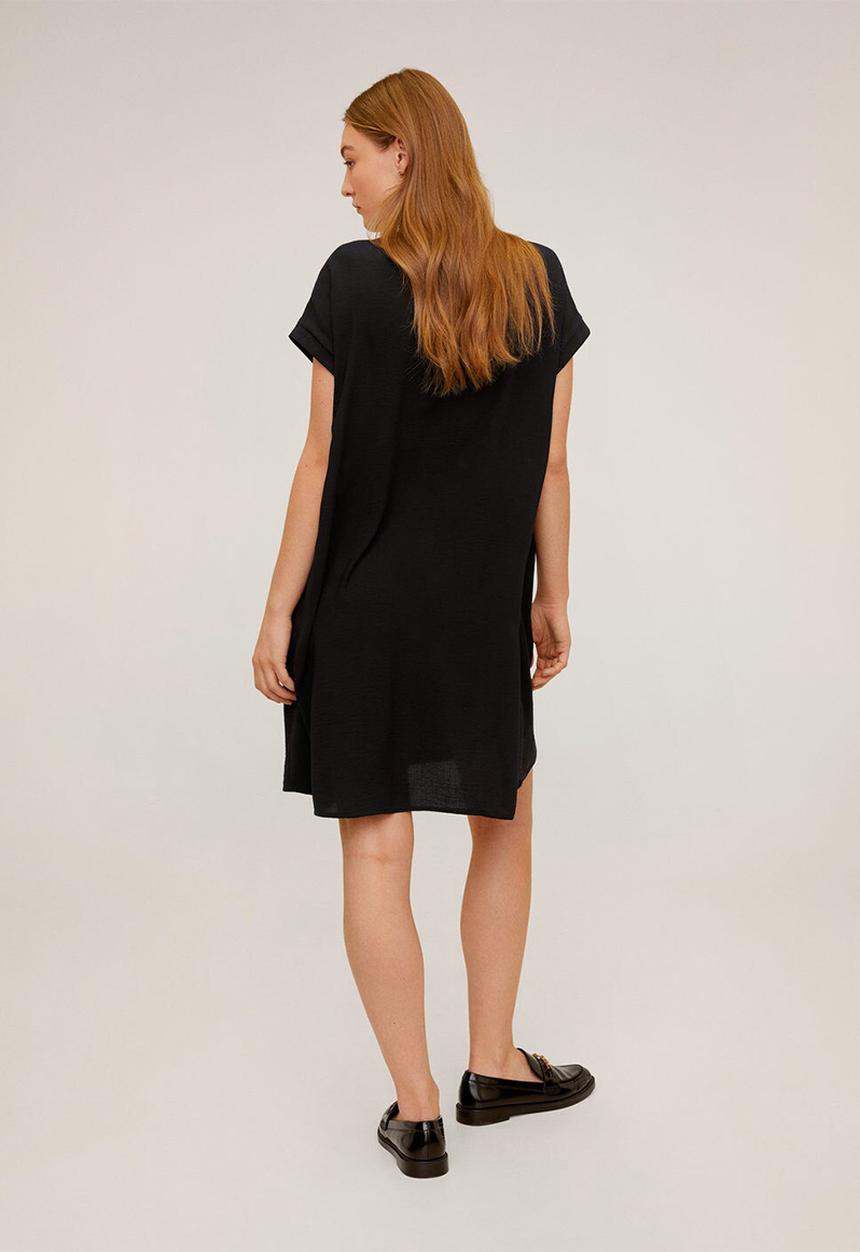 MANGO - Dress balmes - black