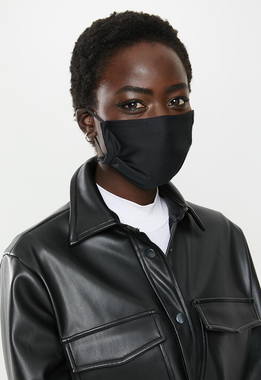 Superbalist - 2 Pack fabric mask - black & white