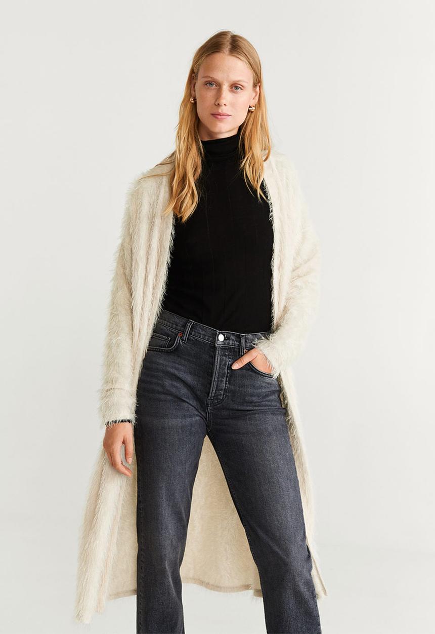 MANGO - Anet cardigan - beige