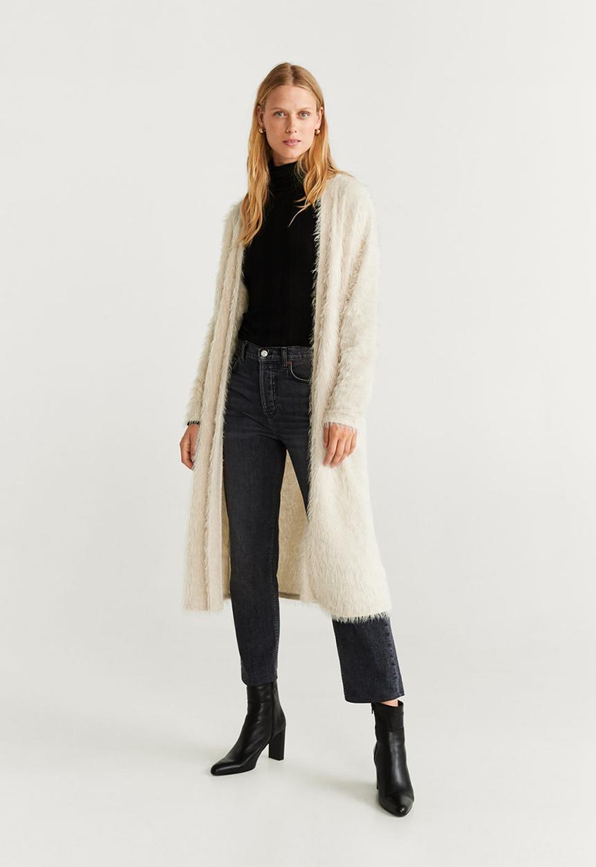 MANGO - Anet cardigan - beige