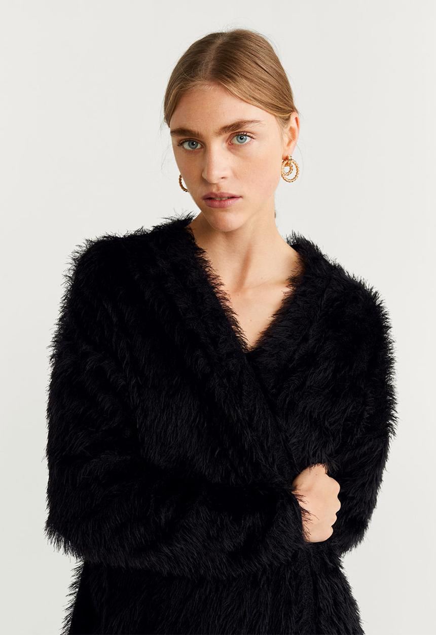 MANGO - Anet cardigan - black