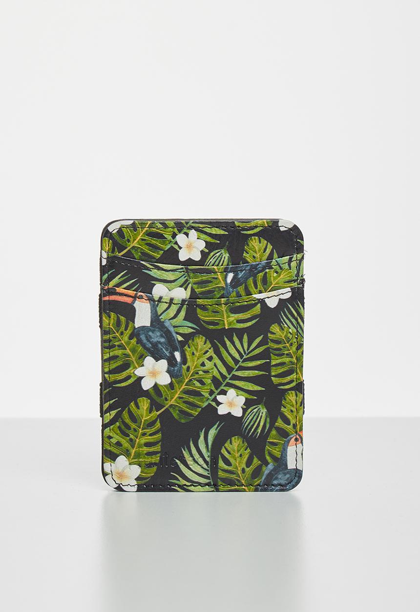 Hunterson - Magic wallet - black & green