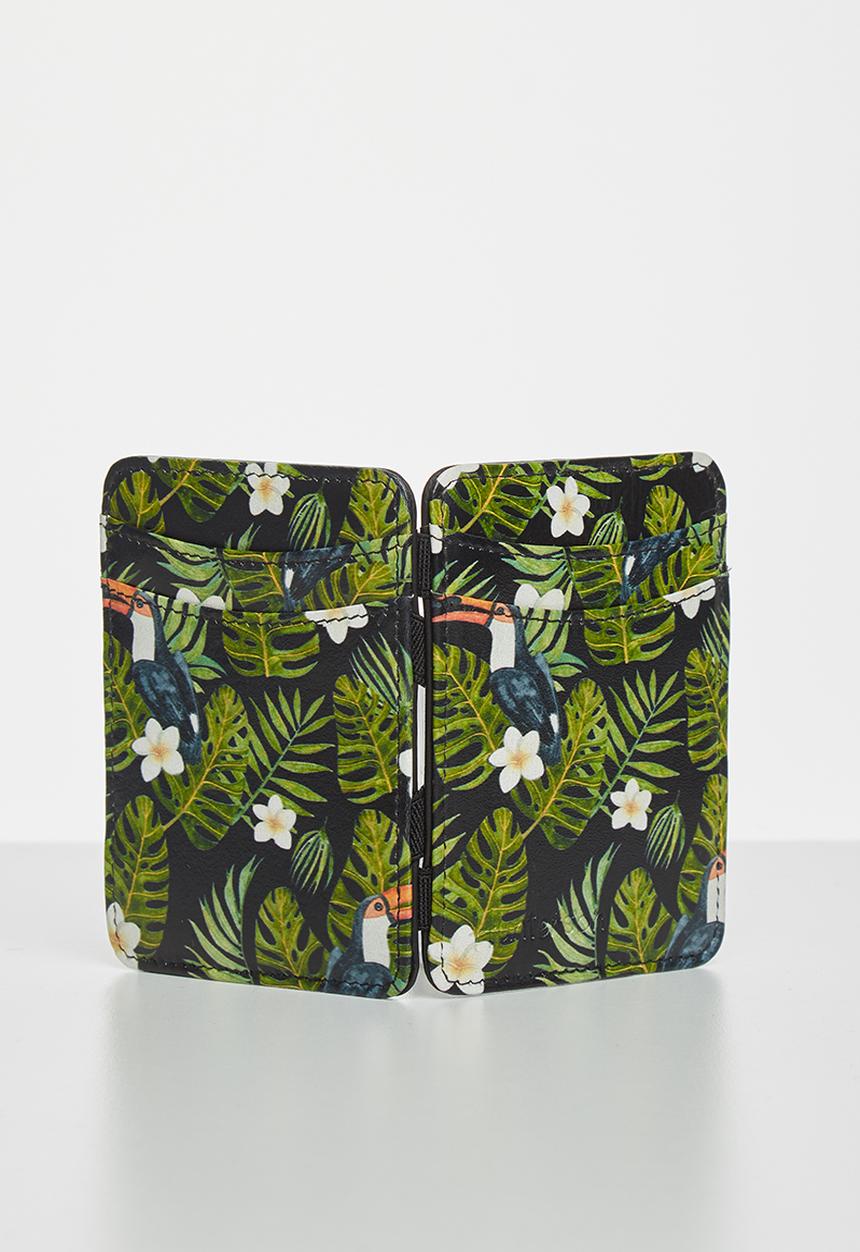 Hunterson - Magic wallet - black & green