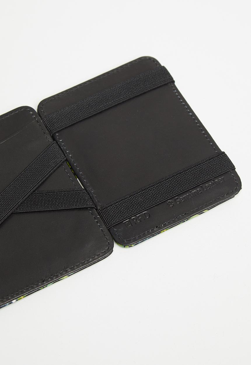 Hunterson - Magic wallet - black & green