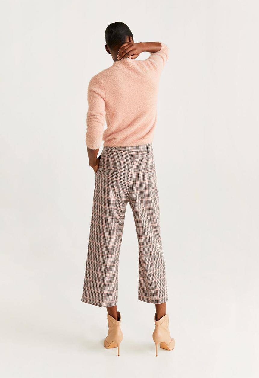 MANGO - Cropped trousers - multi