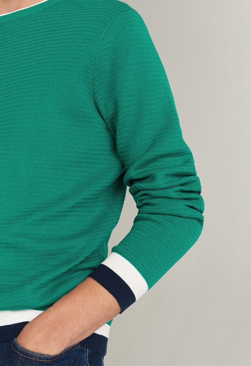 MANGO - Bora sweater - green