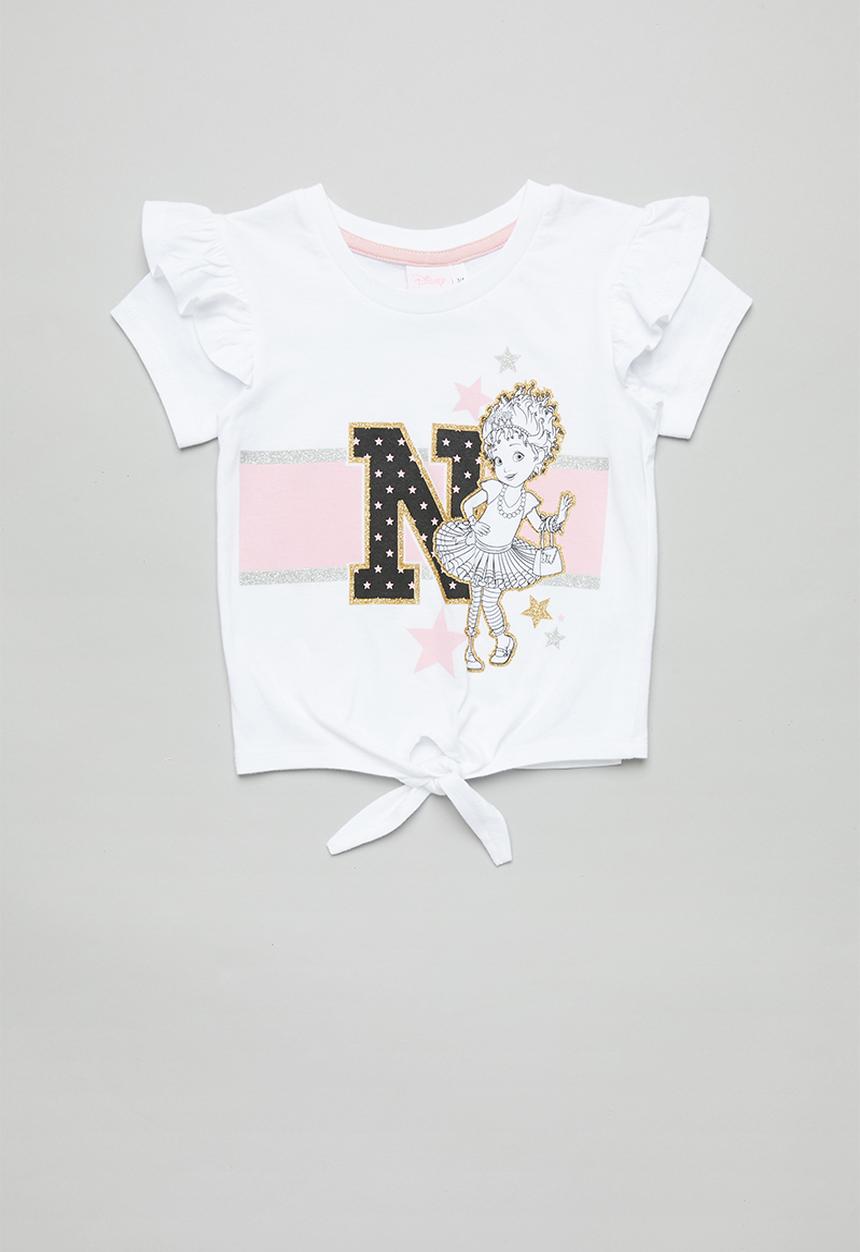 Pop Candy - Girls Fancy Nancy fashion tee - white