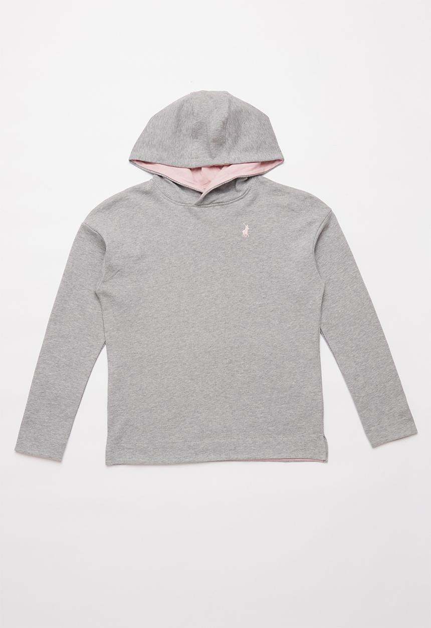 POLO - Girls Roxanne hooded sweater - grey