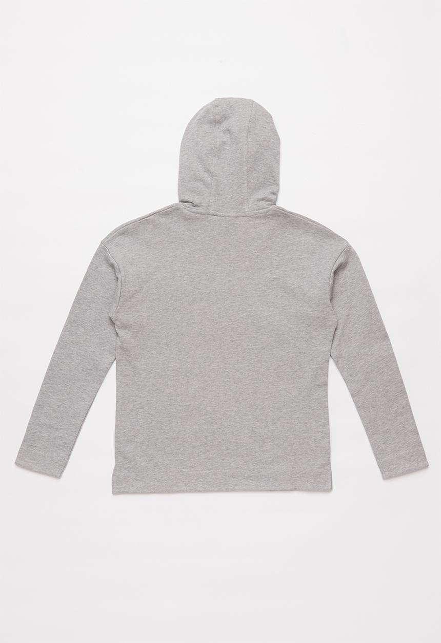 POLO - Girls Roxanne hooded sweater - grey