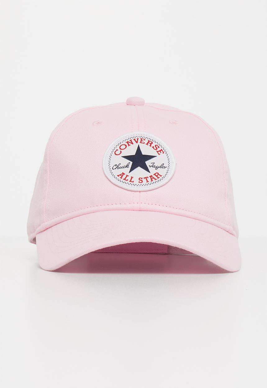 Converse - Can chuck patch curve brim hat - pink 