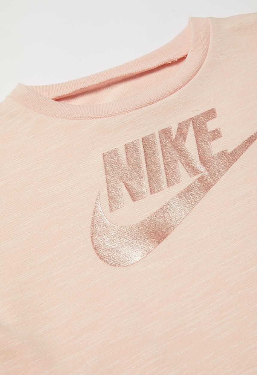 Nike - Nkg jdi multi shine leggings set - pink & grey 
