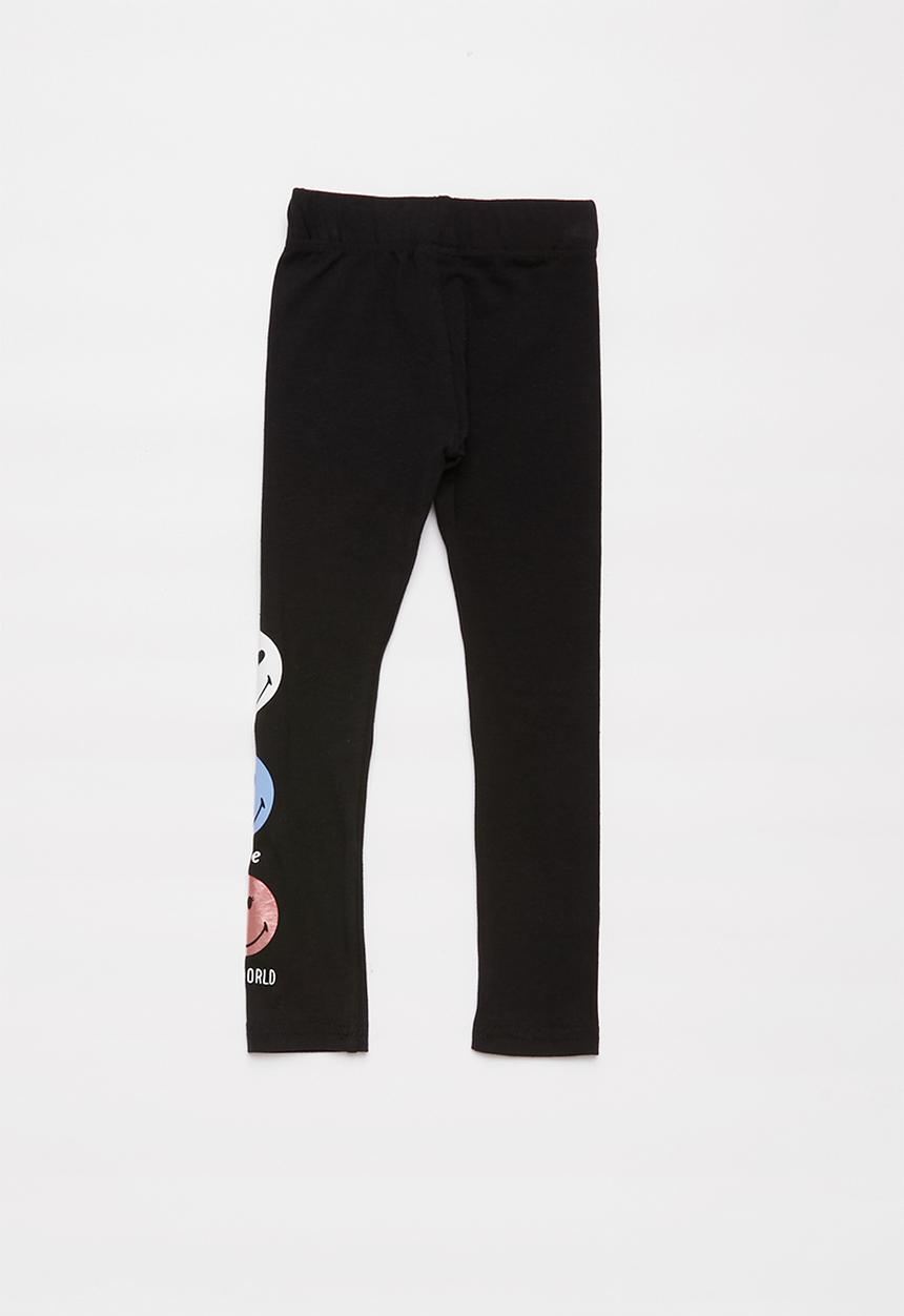 Pop Candy - Girls printed leggings - black