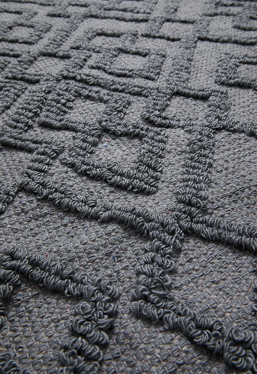 Sixth Floor - Nitsa woven rug - grey