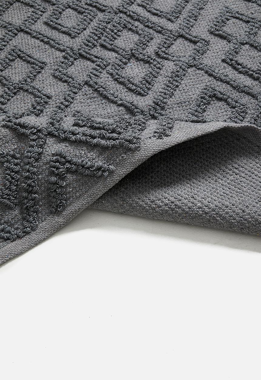 Sixth Floor - Nitsa woven rug - grey