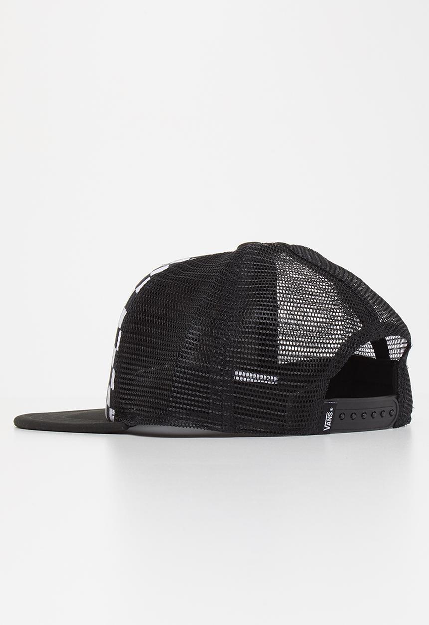 Vans - Classic patch trucker plus boys - black/white