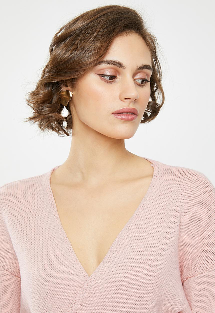 Glamorous - Wrap knit - pink