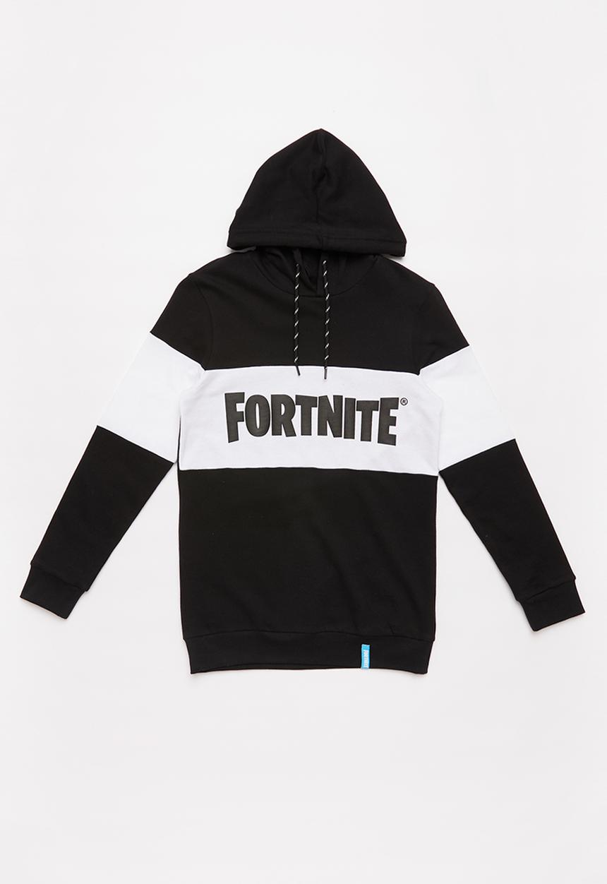 Rebel Republic - Boys Fortnite hoodie - black