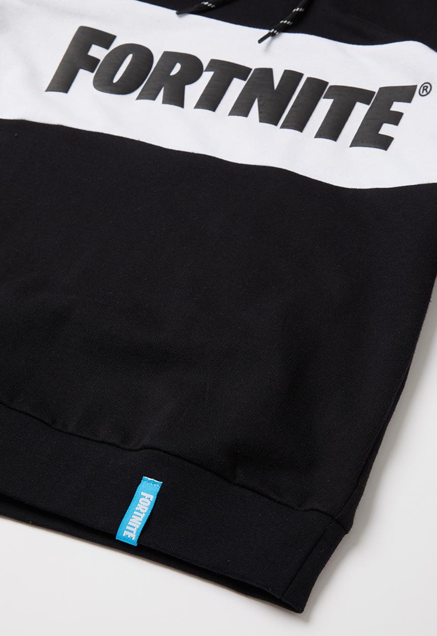 Rebel Republic - Boys Fortnite hoodie - black