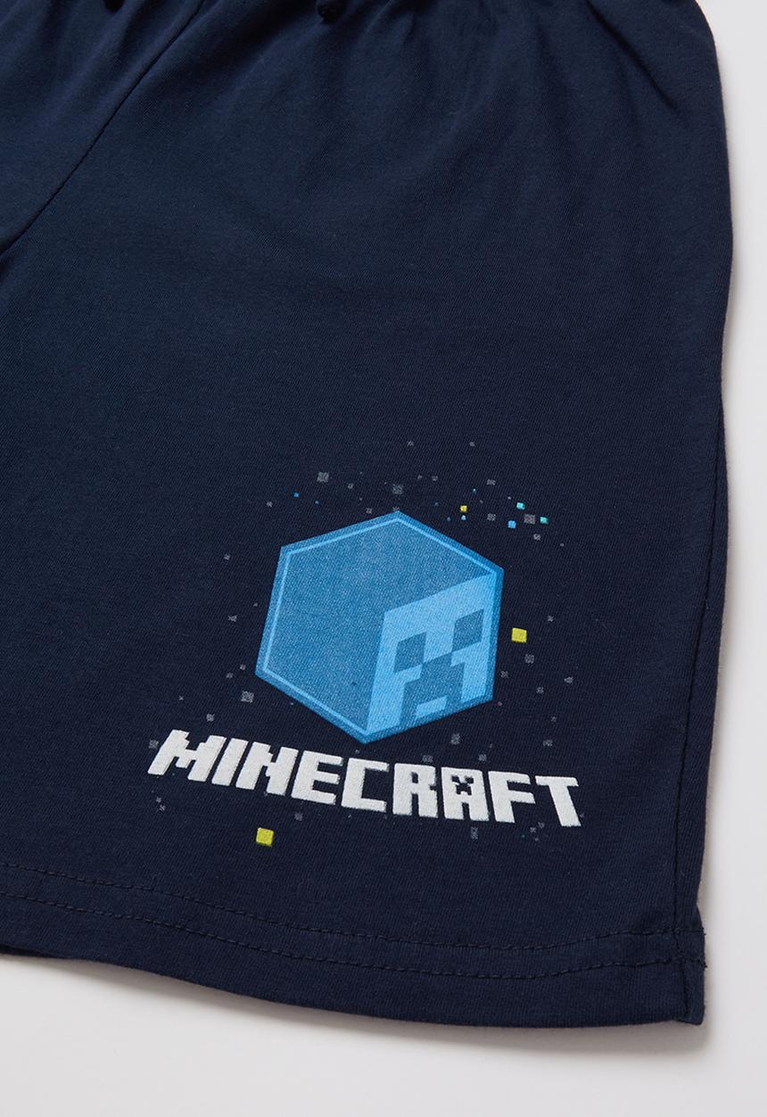 Rebel Republic - Boys Minecraft pyjama - navy