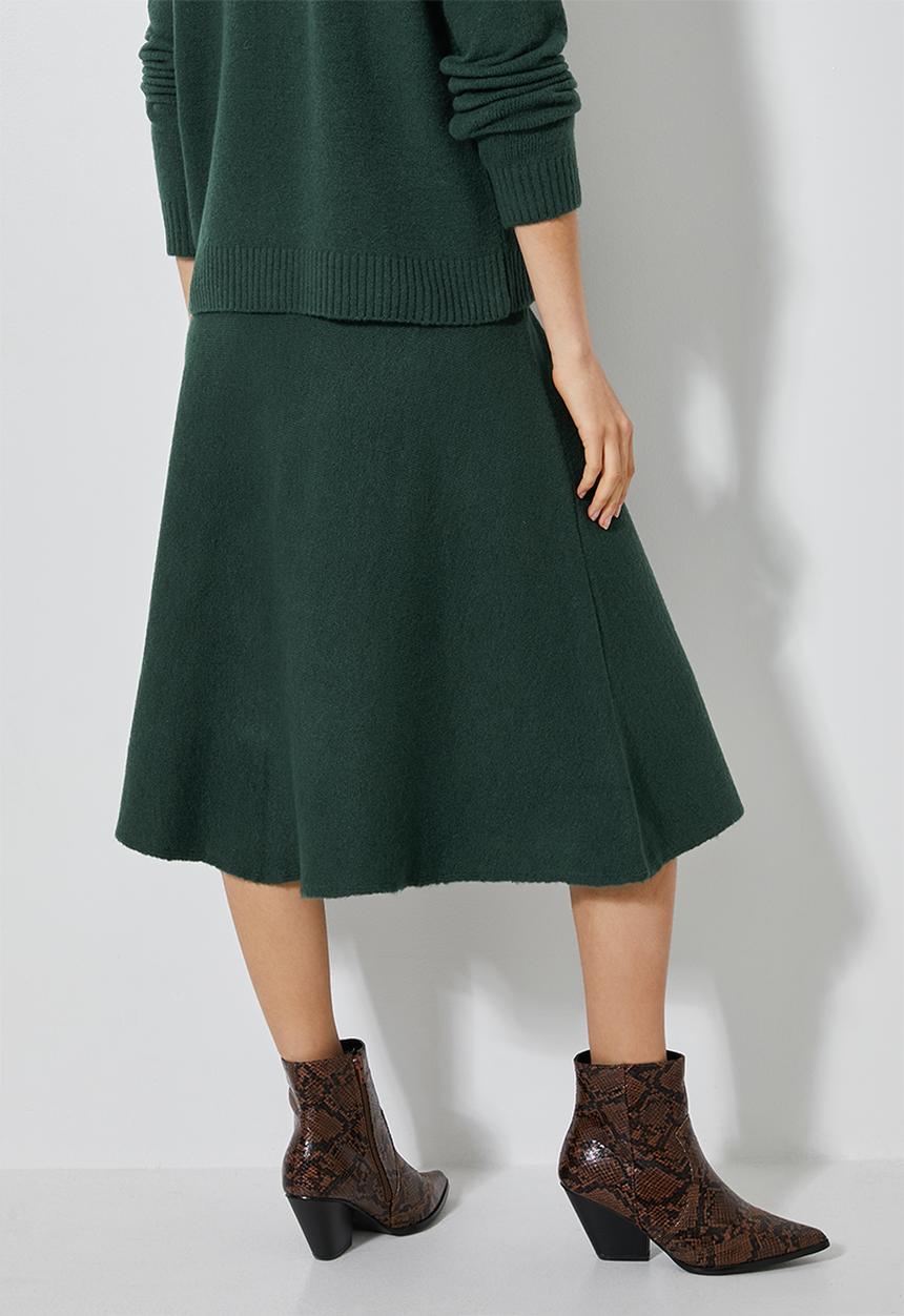 Superbalist - Lofty a-line skirt - green