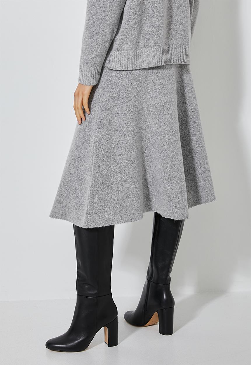 Superbalist - Lofty a-line skirt - grey