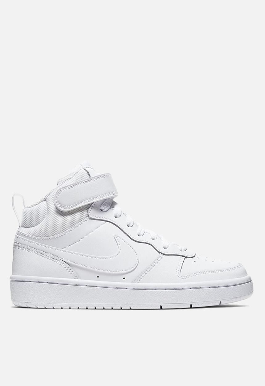 Nike - Court Borough mid 2 - white