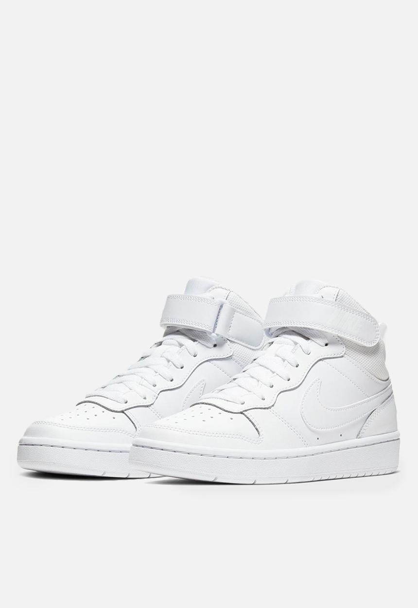 Nike - Court Borough mid 2 - white