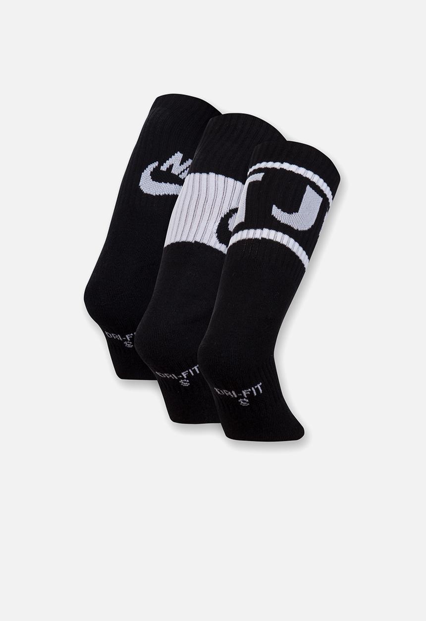 Nike - Nike jdi crew 3 pack socks - black