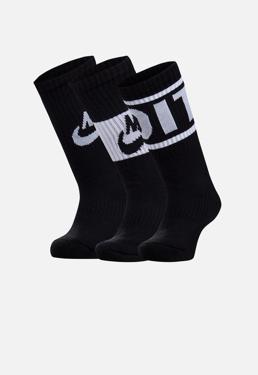 Nike - Nike jdi crew 3 pack socks - black