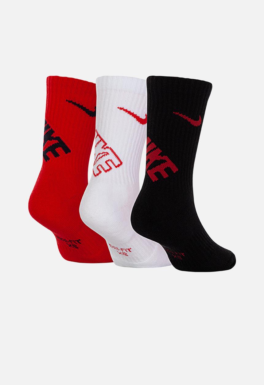 Nike - Nike hbr df crew socks - university red