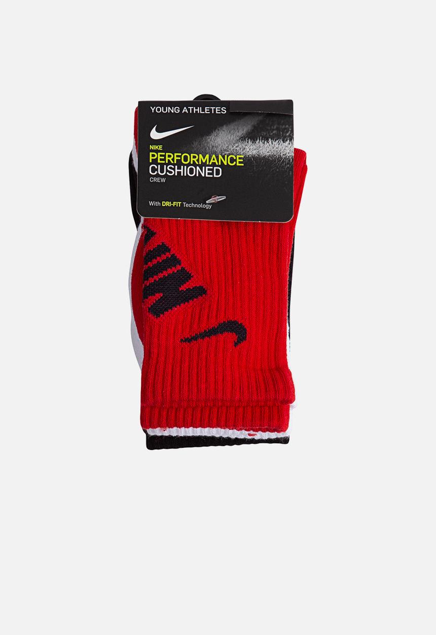 Nike - Nike hbr df crew socks - university red