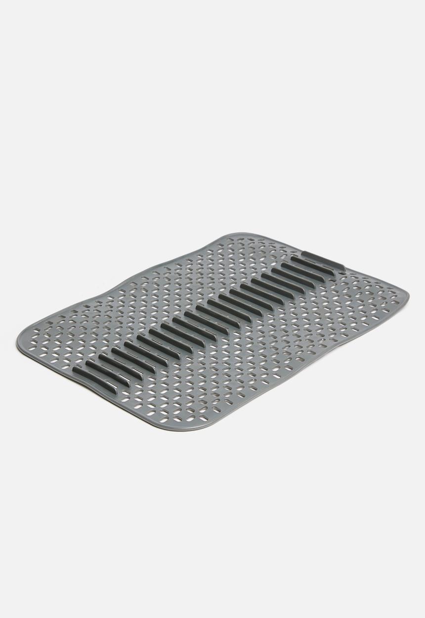 Umbra - Sling sink mat & plate holder large - charcoal