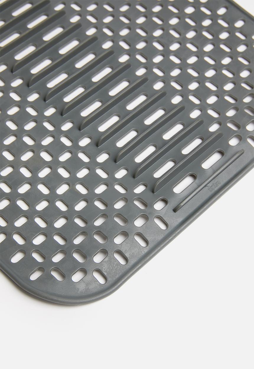Umbra - Sling sink mat & plate holder large - charcoal