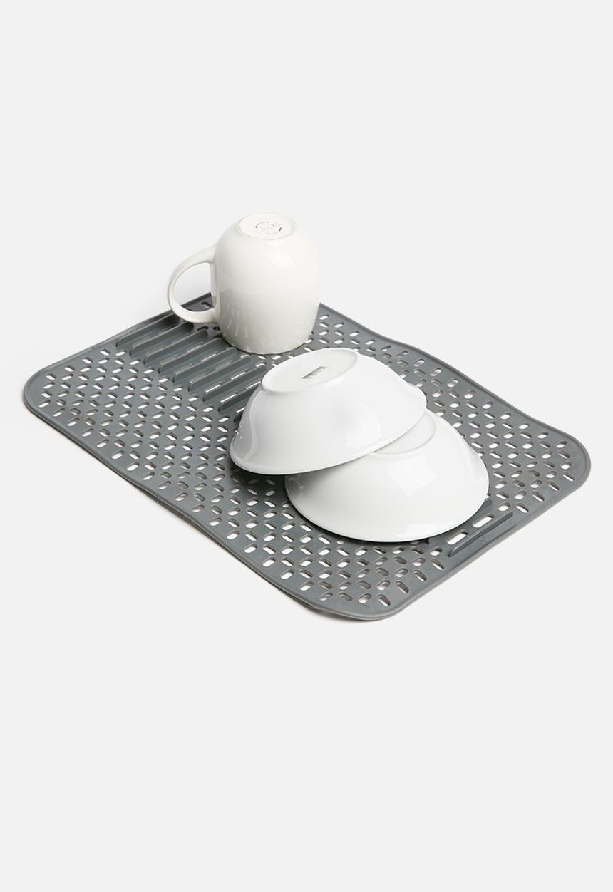 Umbra - Sling sink mat & plate holder large - charcoal