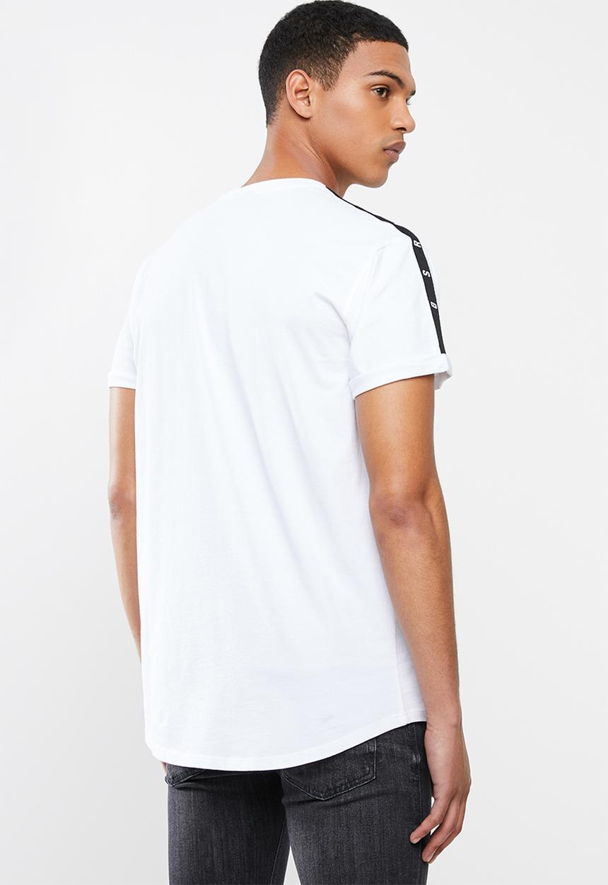 G-STAR - Lash tape tee - white