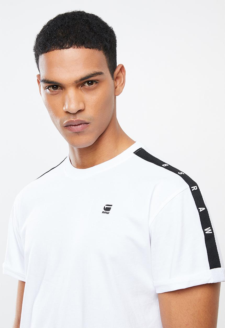 G-STAR - Lash tape tee - white