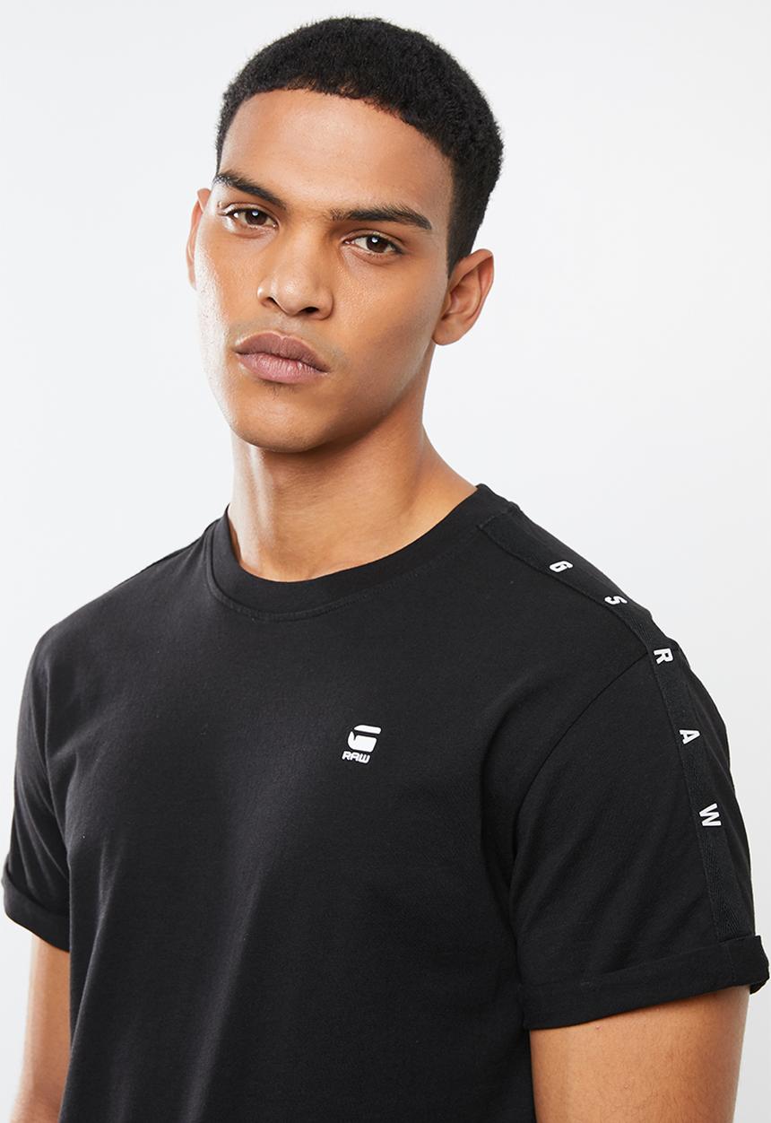 G-STAR - Lash tape tee - black