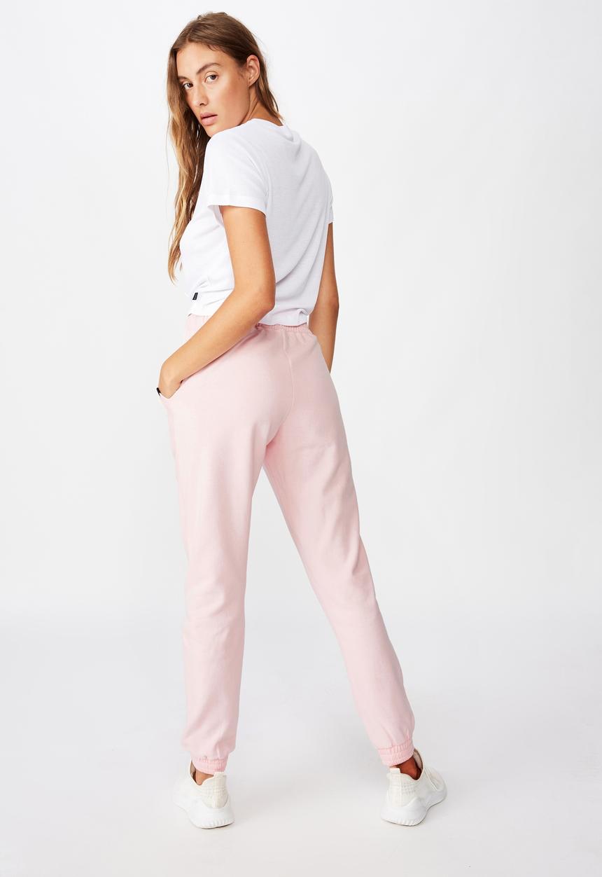 Cotton On - Gym track pants - pink sherbet