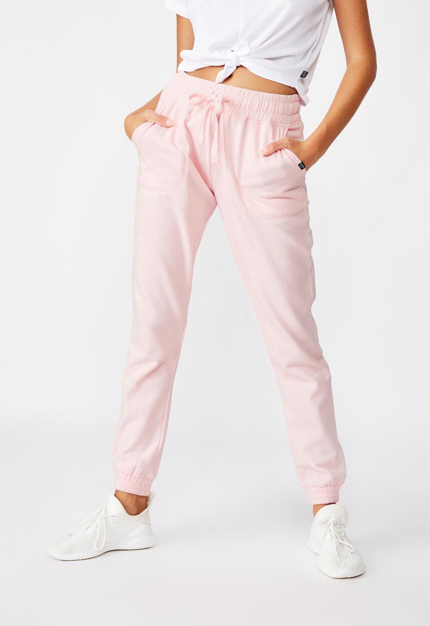 Cotton On - Gym track pants - pink sherbet