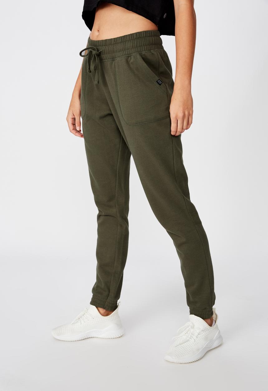 Cotton On - Gym track pants - khaki