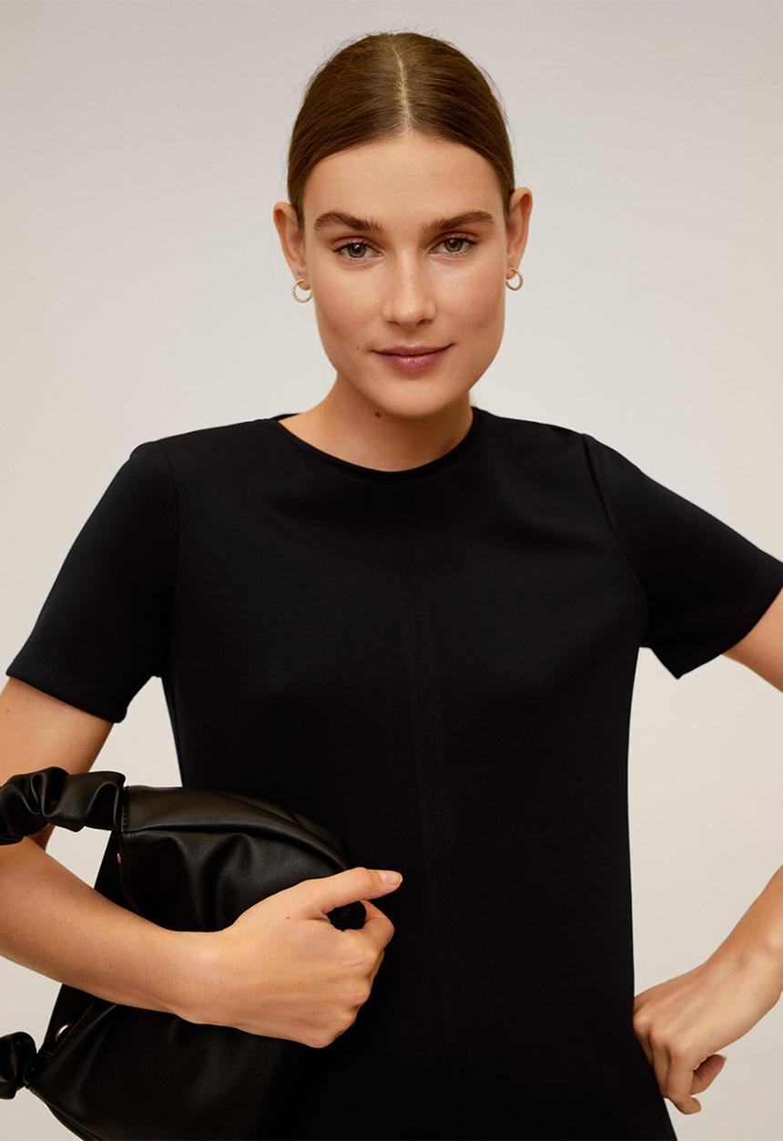 MANGO - Dress pont - black