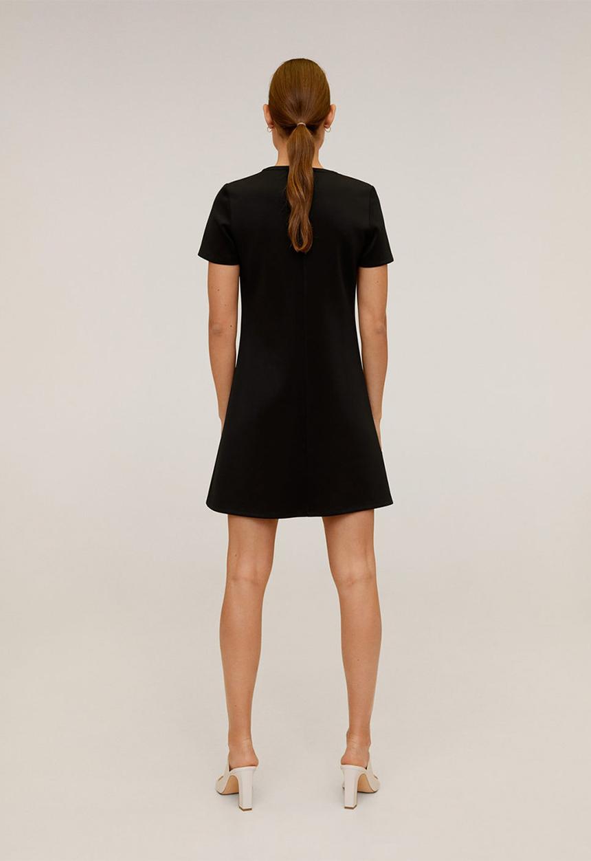 MANGO - Dress pont - black