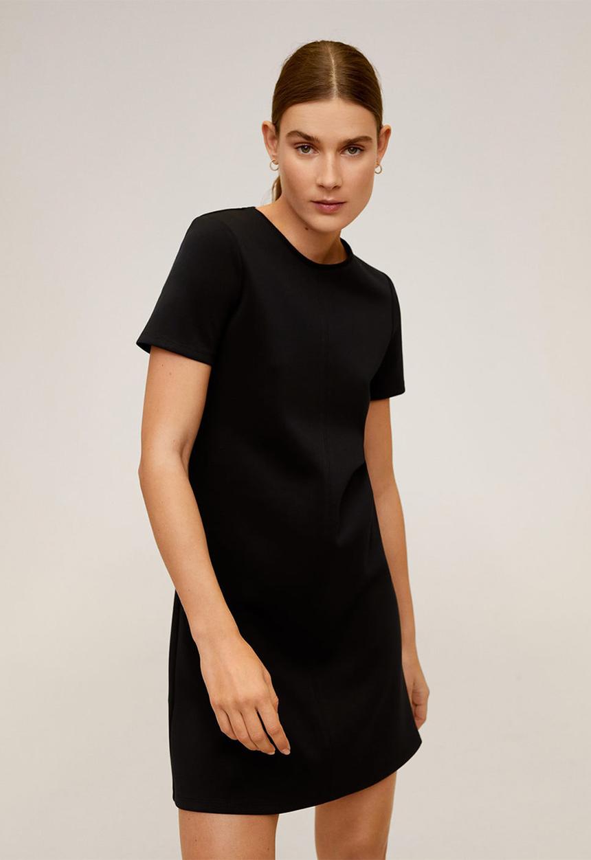 MANGO - Dress pont - black