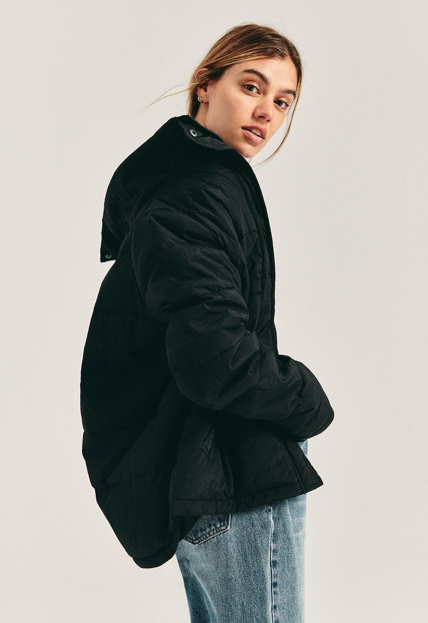 Cotton On - The mother puffer - black