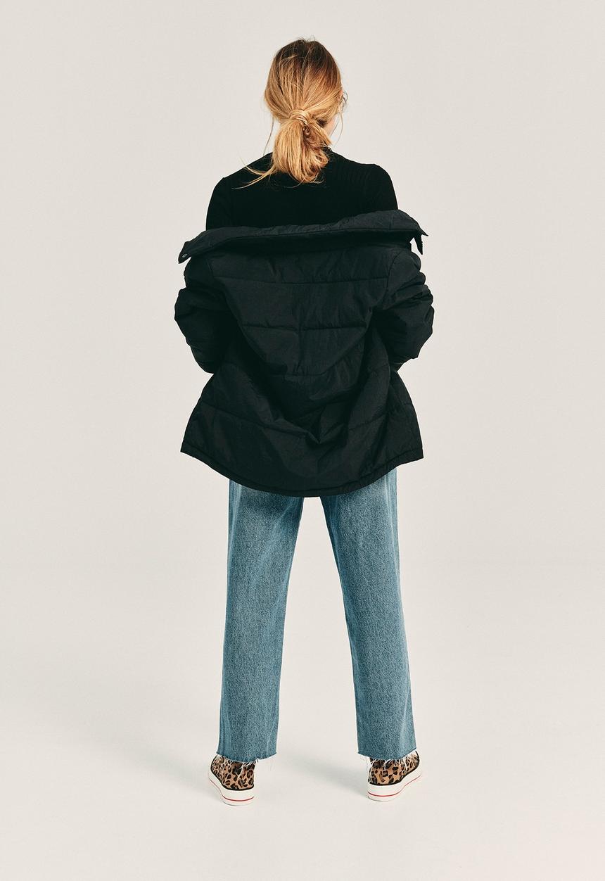 Cotton On - The mother puffer - black