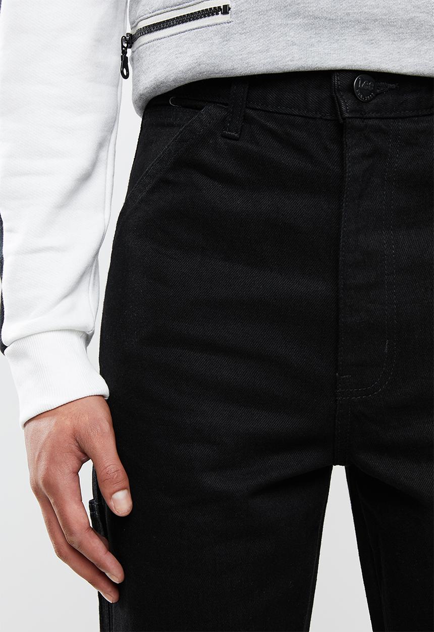 Lee  - Boss of the road straight leg jeans - black