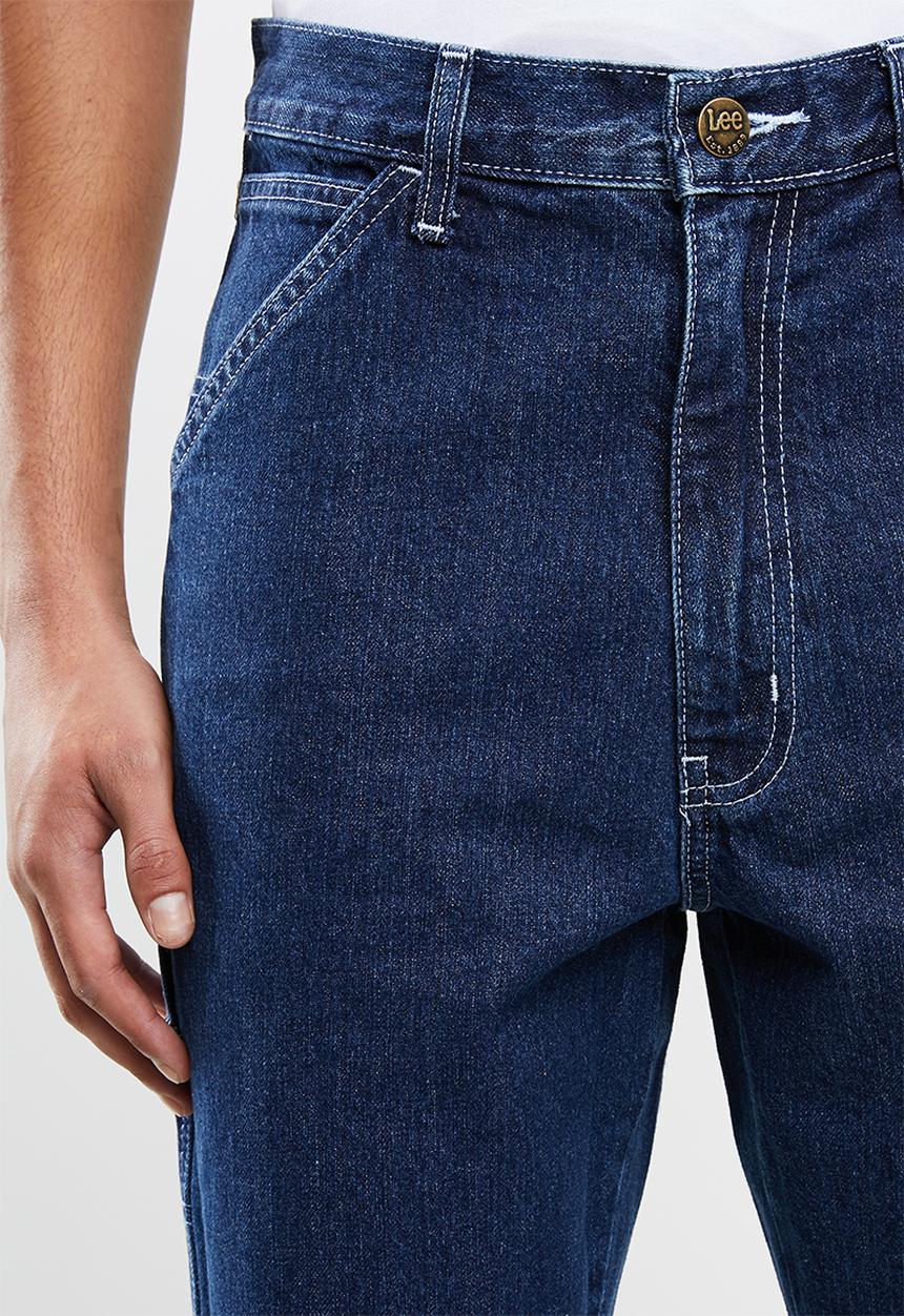 Lee  - Boss of the road straight leg jeans - blue