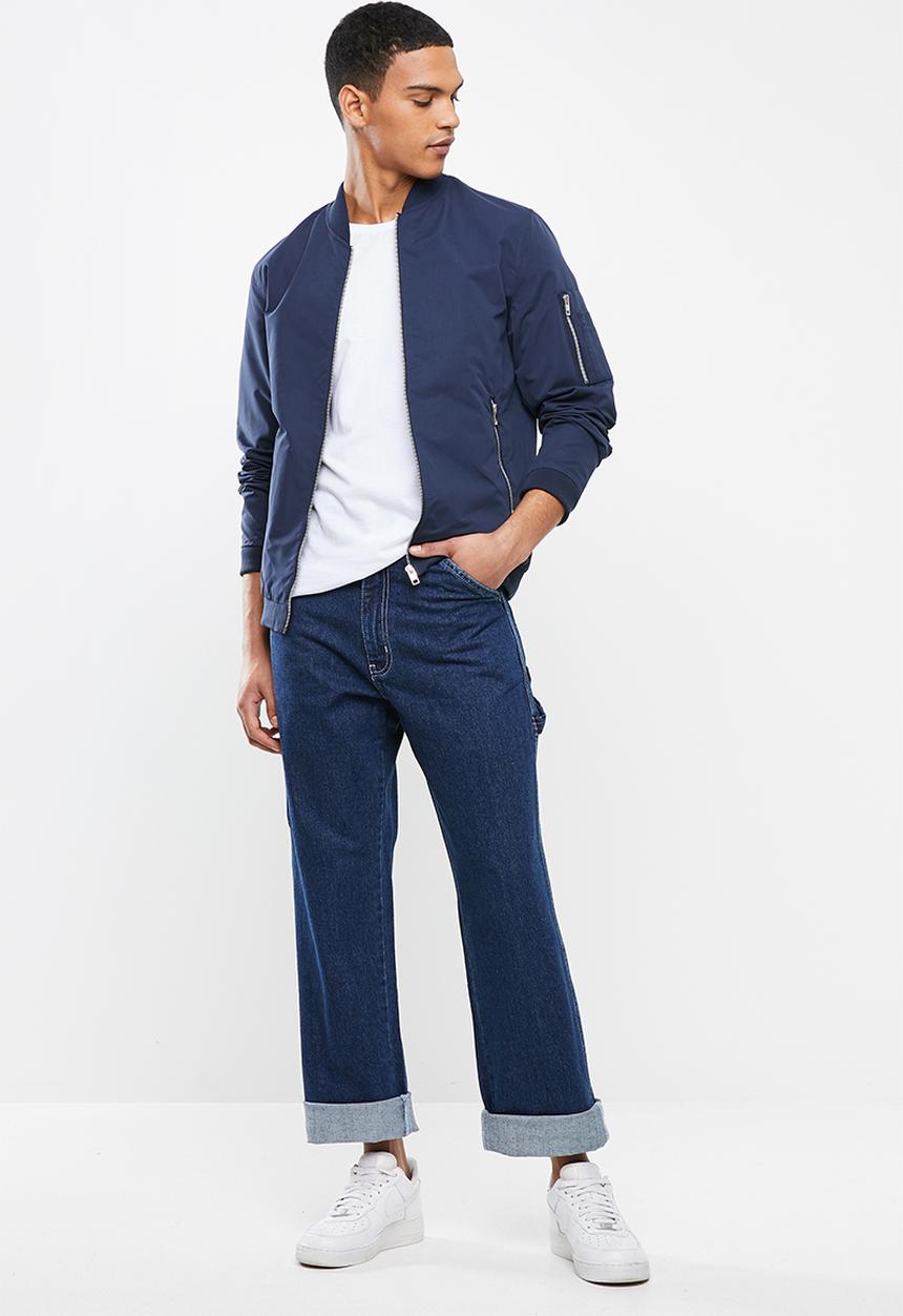 Lee  - Boss of the road straight leg jeans - blue