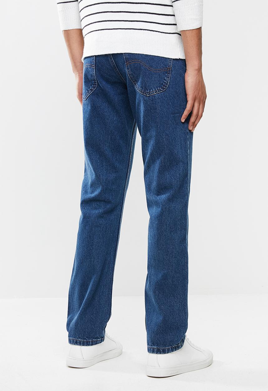 Lee  - Brooklyn straight leg jeans - blue