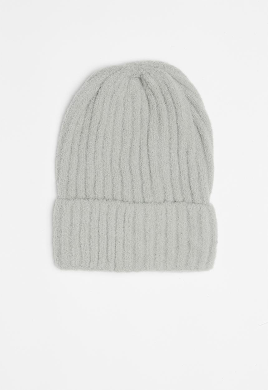 Superbalist - Ribbed beanie - grey